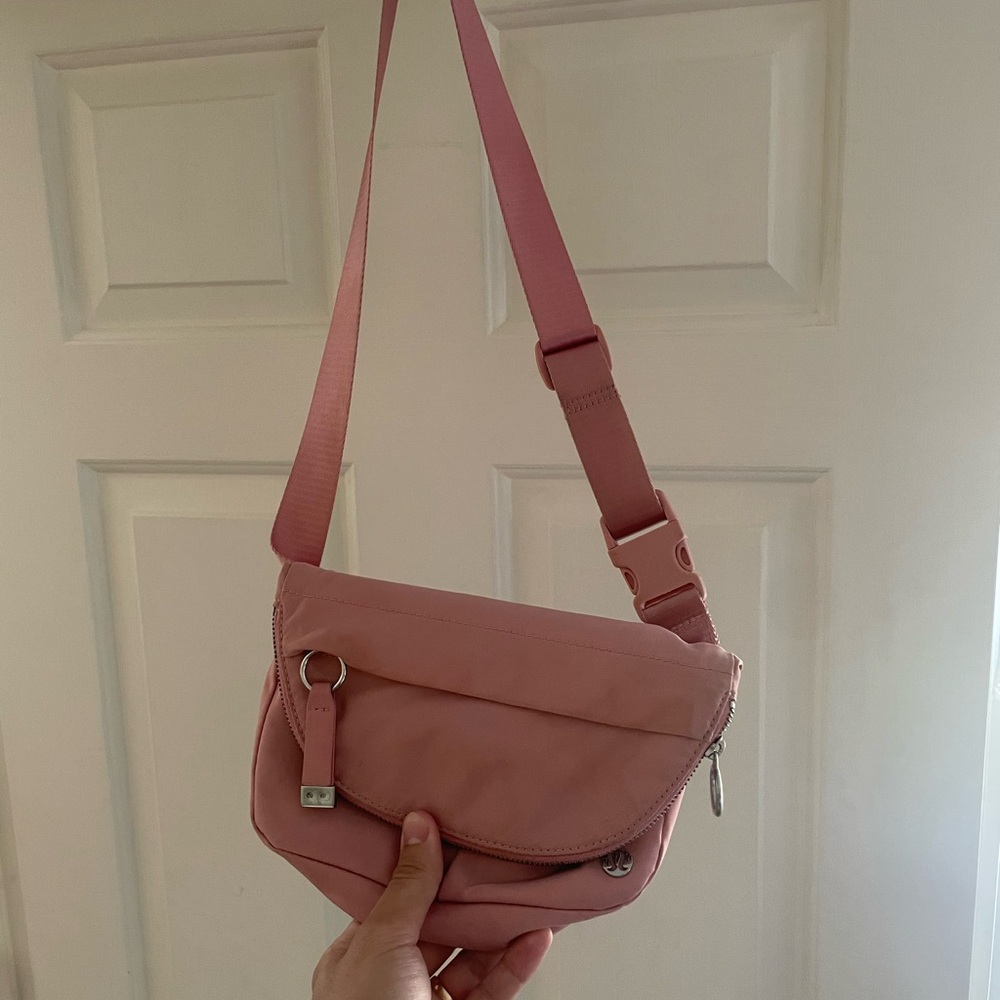 Lululemon Pink Crossbody Bag